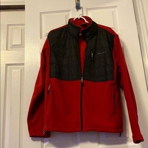 Men’s Champion Performance fleece jacket zip up. Size Small